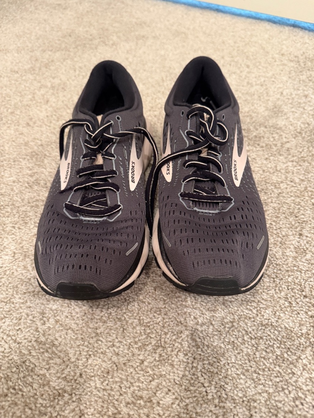 Brooks Women’s Black and White Athletic Running Shoes